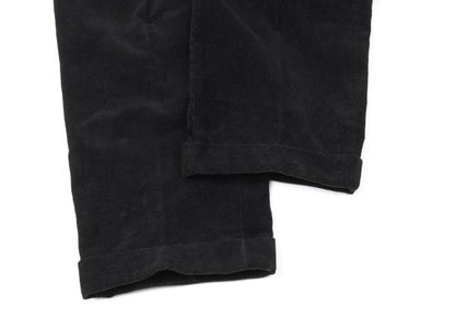 COMME des GARCONS HOMME Cotton Corduroy Pants Black Size S