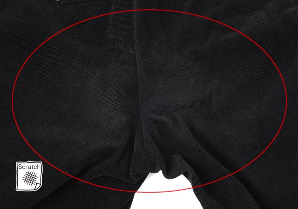 COMME des GARCONS HOMME Cotton Corduroy Pants Black Size S