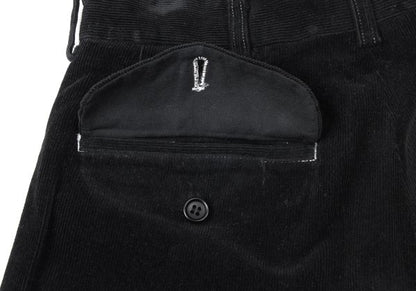 COMME des GARCONS HOMME Cotton Corduroy Pants Black Size S