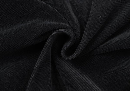 COMME des GARCONS HOMME Cotton Corduroy Pants Black Size S