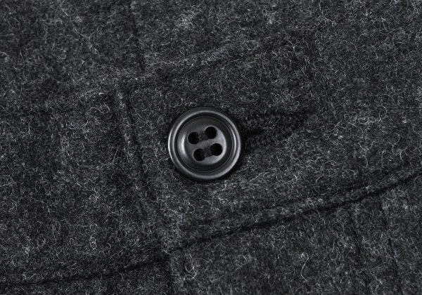 COMME des GARCONS HOMME PLUS Wool Nylon Pants Gray Size XS