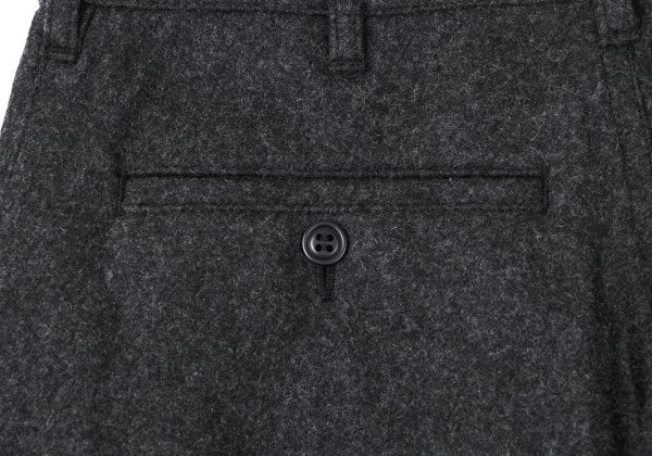 COMME des GARCONS HOMME PLUS Wool Nylon Pants Gray Size XS