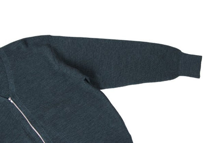 COMME des GARCONS HOMME PLUS Wool Zip Cardigan Blue Size M