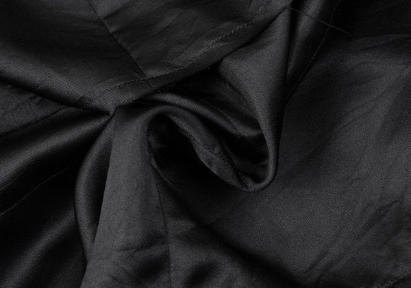 COMME des GARCONS 05AW Silk Tiered Panel Dress Black Size L
