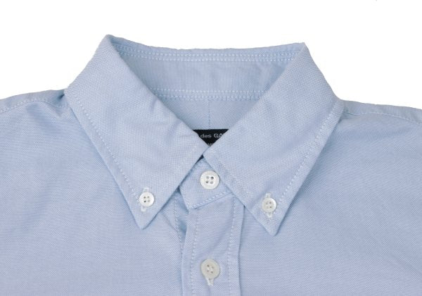 COMME des GARCONS HOMME Cotton Button-Down Light Blue Shirt Size S