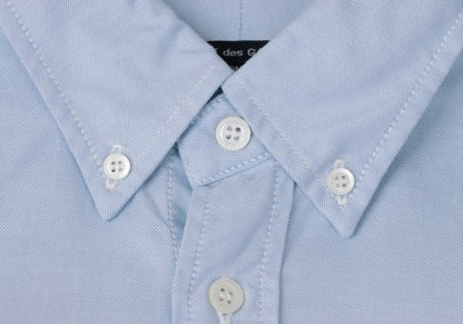 COMME des GARCONS HOMME Cotton Button-Down Light Blue Shirt Size S