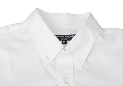 COMME des GARCONS HOMME Cotton Shirt White Size M