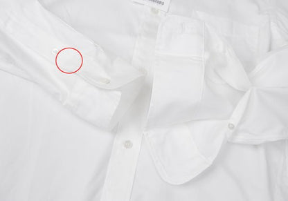 COMME des GARCONS HOMME Cotton Shirt White Size M