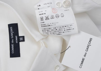 COMME des GARCONS HOMME Cotton Shirt White Size M