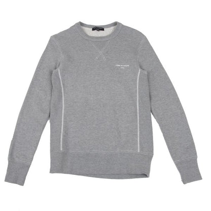 COMME des GARCONS HOMME Cotton Logo Sweatshirt Gray Size M