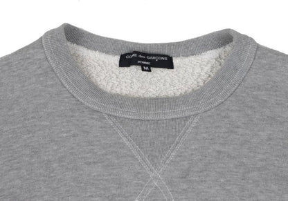 COMME des GARCONS HOMME Cotton Logo Sweatshirt Gray Size M