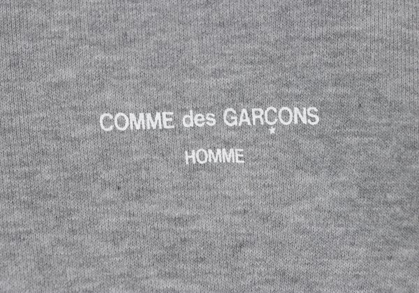COMME des GARCONS HOMME Cotton Logo Sweatshirt Gray Size M