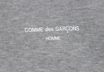 COMME des GARCONS HOMME Cotton Logo Sweatshirt Gray Size M