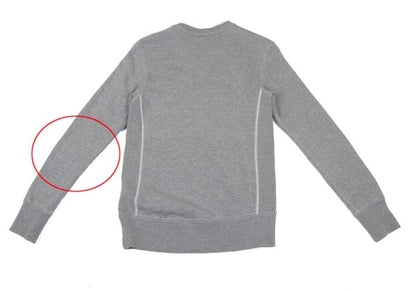 COMME des GARCONS HOMME Cotton Logo Sweatshirt Gray Size M