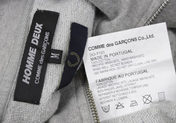 COMME des GARCONS HOMME DEUX x FRED PERRY Jacket Gray Size M