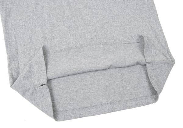MONCLER Cotton Logo Patch Pocket T-Shirt Gray Size M