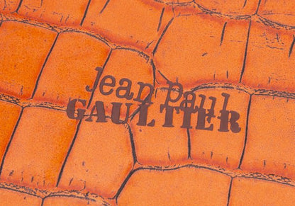 Jean Paul GAULTIER Kisslock Handbag Orange