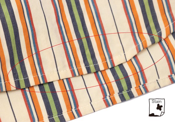 ROMEO GIGLI Multi Stripe Short Sleeve T-Shirt Multi Size M