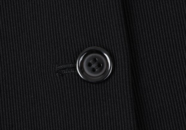 ROMEO GIGLI Nylon Twill Weave Shawl Jacket Black Size 9AT