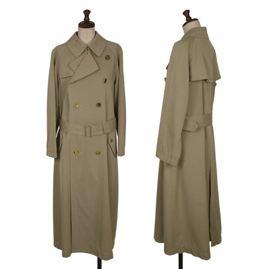COMME des GARCONS Wool Trench Coat Beige Size M