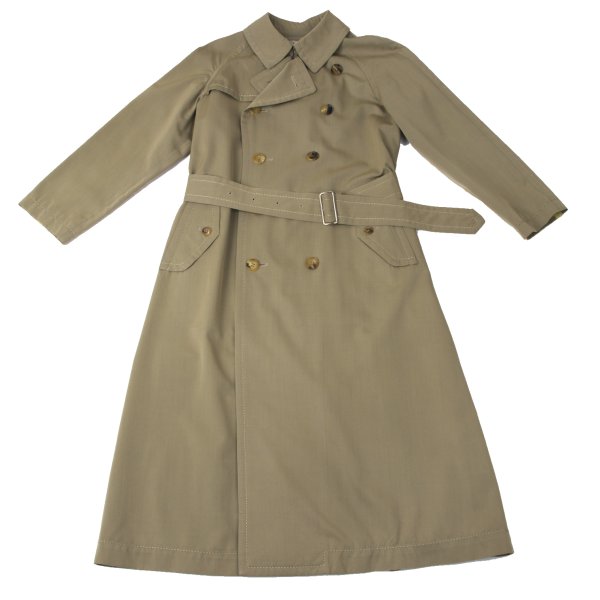 COMME des GARCONS Wool Trench Coat Beige Size M