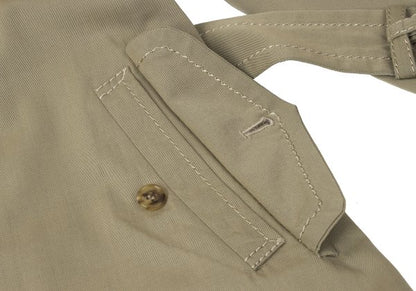 COMME des GARCONS Wool Trench Coat Beige Size M
