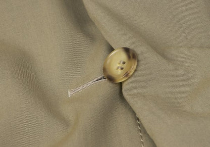 COMME des GARCONS Wool Trench Coat Beige Size M