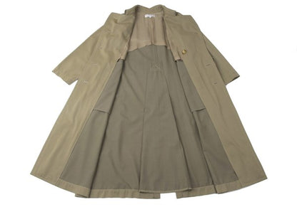 COMME des GARCONS Wool Trench Coat Beige Size M