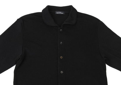 COMME des GARCONS tricot Wool Rib Knit Sweater Black Size M