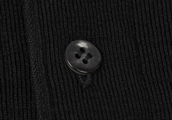 COMME des GARCONS tricot Wool Rib Knit Sweater Black Size M