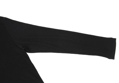 COMME des GARCONS tricot Wool Rib Knit Sweater Black Size M