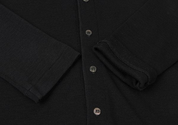COMME des GARCONS tricot Wool Rib Knit Sweater Black Size M