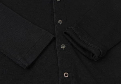 COMME des GARCONS tricot Wool Rib Knit Sweater Black Size M