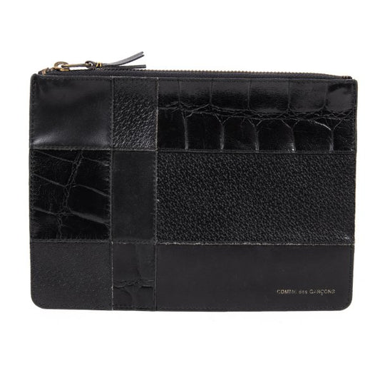 COMME des GARCONS Patchwork Pouch Black