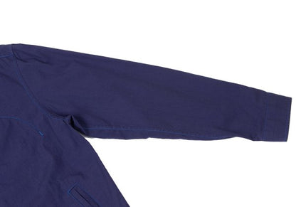 ISSEY MIYAKE MEN Cotton Zip Shirt Jacket Navy Size 2