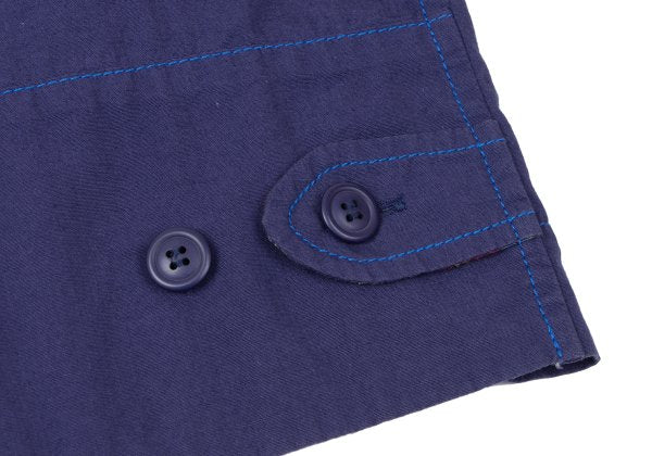 ISSEY MIYAKE MEN Cotton Zip Shirt Jacket Navy Size 2