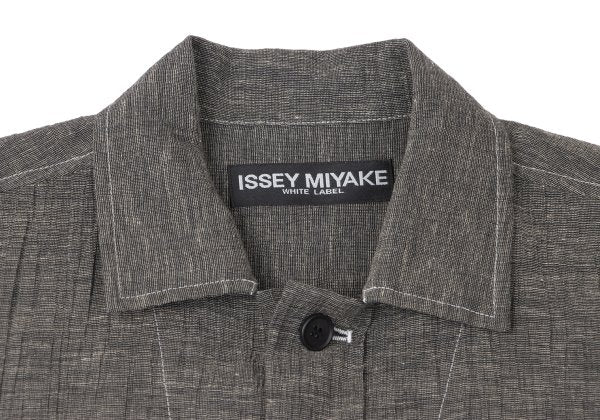 ISSEY MIYAKE MEN WHITE LABEL White Stitch Jacket Gray Size M