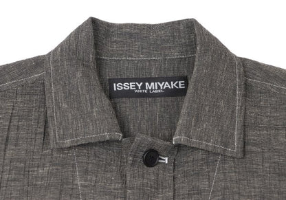ISSEY MIYAKE MEN WHITE LABEL White Stitch Jacket Gray Size M