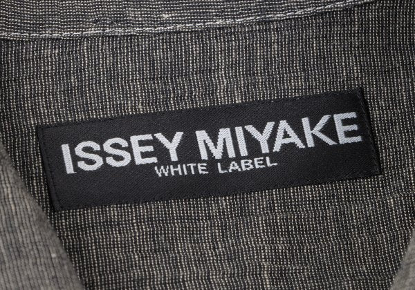ISSEY MIYAKE MEN WHITE LABEL White Stitch Jacket Gray Size M