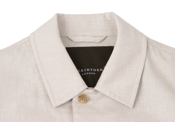 Mackintosh MACINTOSH Linen Blend Safari Jacket Beige Size 38