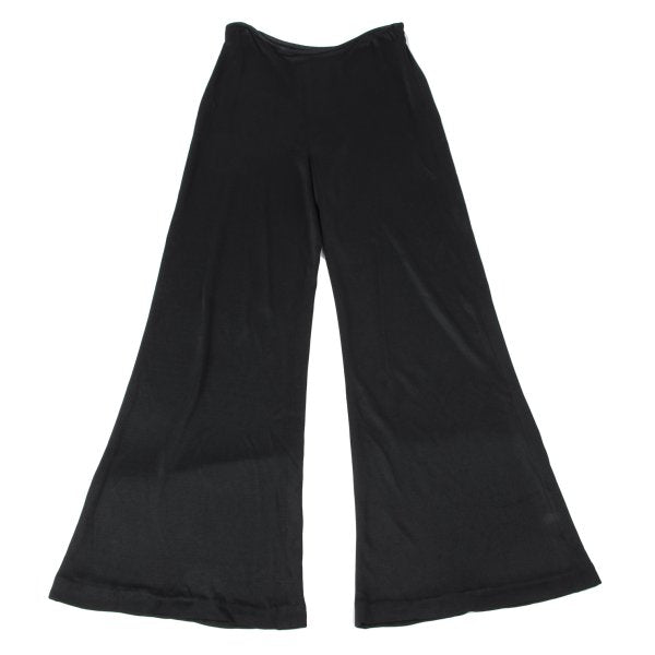 Jean Paul GAULTIER FEMME Rayon High Pants Black Size 40