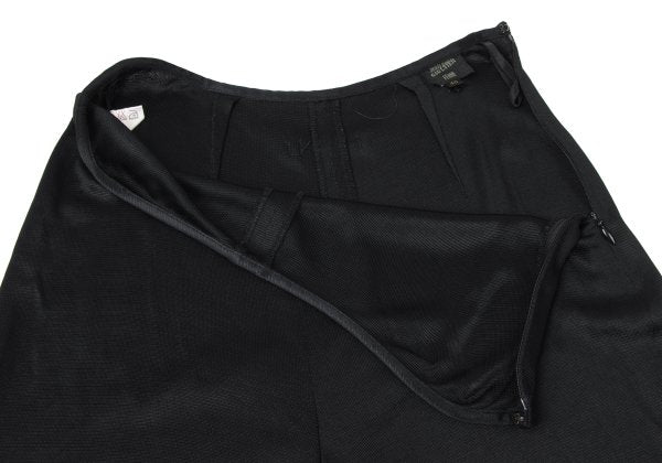 Jean Paul GAULTIER FEMME Rayon High Pants Black Size 40