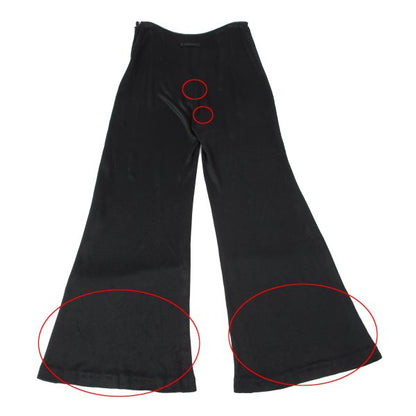 Jean Paul GAULTIER FEMME Rayon High Pants Black Size 40