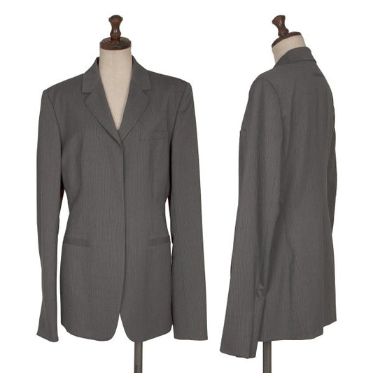 Jean Paul GAULTIER CLASSIQUE Wool Light Gray Jacket Size 42