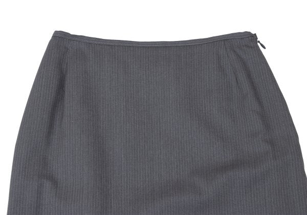 Jean Paul GAULTIER CLASSIQUE Wool Light Gray Skirt Size 40