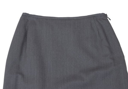Jean Paul GAULTIER CLASSIQUE Wool Light Gray Skirt Size 40