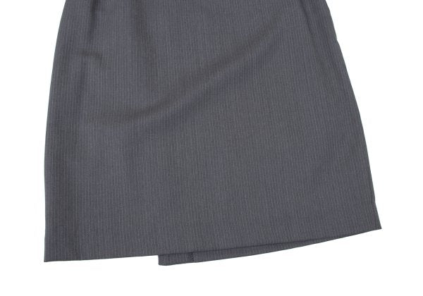 Jean Paul GAULTIER CLASSIQUE Wool Light Gray Skirt Size 40