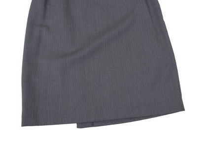 Jean Paul GAULTIER CLASSIQUE Wool Light Gray Skirt Size 40