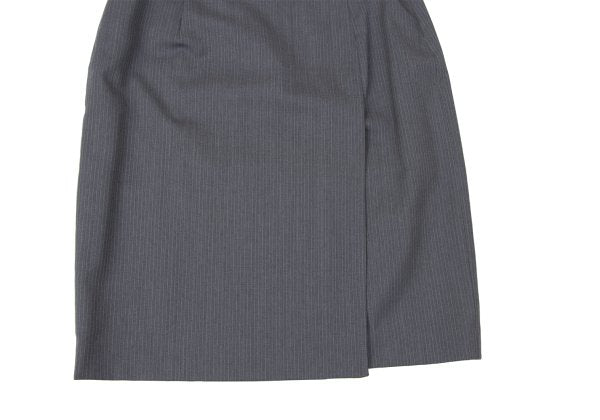 Jean Paul GAULTIER CLASSIQUE Wool Light Gray Skirt Size 40