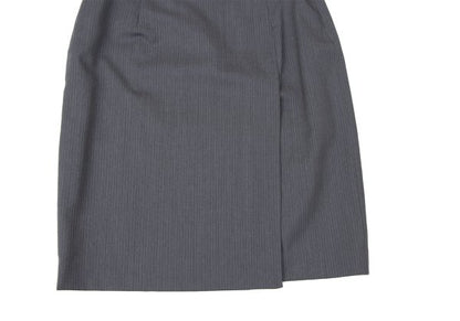 Jean Paul GAULTIER CLASSIQUE Wool Light Gray Skirt Size 40